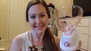 REVIEW CONAIR True Glow Face Steamer [upl. by Belayneh]