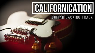 Californication  Red Hot Chili Peppers  Solo Backing Track [upl. by Odlauso]