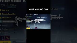 MAXING OUT M762 SKIN  HONOR SPIN bgmi pubgmobile shorts reels scoutonbgmiunban mobilegame [upl. by Gothurd779]