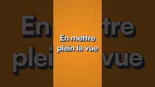 ✨ « En mettre plein la vue »  une expression qui fait briller la langue française [upl. by Malo]