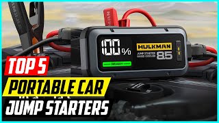 5 Best Portable Car Jump Starters for 2024 [upl. by Agrippina]