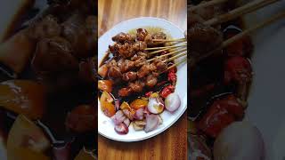 Goat satay satedori [upl. by Ainezey]