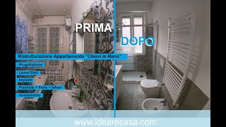 Ristrutturazione Appartamento Bologna  Progettazione Demolizione Impianti Porte Infissi Piastrelle [upl. by Demetri]