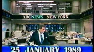 ABC World News Tonight January 25 1989 Part 1 [upl. by Yuhas]