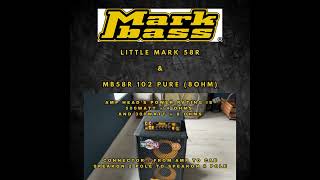 MARKBASS 58R HEAD amp CAB [upl. by Nairdad]