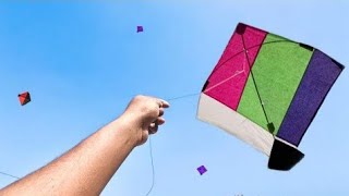 Patang Flying patang big kite flying on Sunday [upl. by Jews]