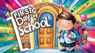 First Day of School Song for Kids  Fun and Comforting Back to School Anthem [upl. by Lepine]