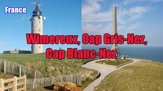 Scenic ExplorationWimereux Cap Gris Nez and Cap Blanc Nez in France [upl. by Milurd]