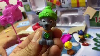 Paw Patrol advent Calendar 2021 Unboxing PAWPatrolOfficial [upl. by Hanikas]