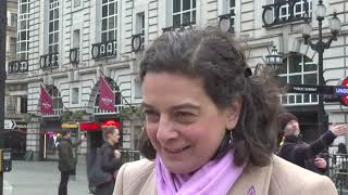 Holocaust Memorial Day in Piccadilly Circus [upl. by Rolf]