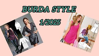 Burda style 12025 full preview and complete line drawings [upl. by Thomajan678]