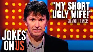 Stewart Francis BEST One Liners  Comedy Roadshow  Jokes On Us [upl. by Aicella]