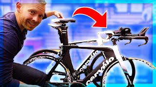 Whats The Difference Between A Triathlon Bike vs A Regular Road Bike  Triathlon Taren [upl. by Atika52]