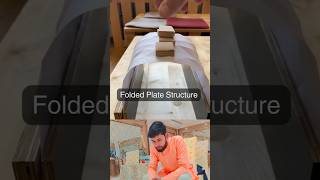 Flat Roof  Arch  Folded Plate Structure Video  Video Short  shorts structure viralshorts [upl. by Snider]