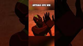 Young Justices Artemis Epic Win 🤯 artemis youngjustice dcuniverse [upl. by Reinaldo328]