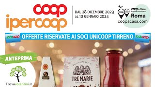 VOLANTINO COOP DAL 28 DICEMBRE AL 10 GENNAIO anteprima [upl. by Nylatsirhc]