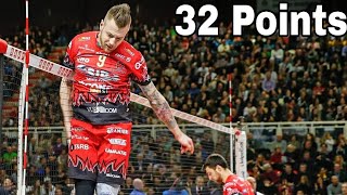 32 Points In One Match  KING Ivan Zaytsev HD [upl. by Celestina]