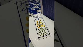 Bookmark❤️artpaintingbookmarkbookmarksviralvideodrawingartandcraftartistcraft [upl. by Gonyea32]