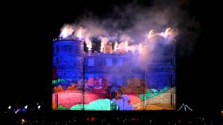 Camp Bestival 2013 Grand Finale  OFFICIAL  FULL  Fireworks amp Animation Mapping [upl. by Veradi709]