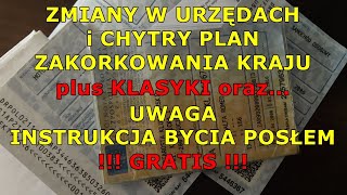 Zmiany w urzędach i nowe pomysły posłów Szok  nie wszystkie są głupie [upl. by Hnirt207]