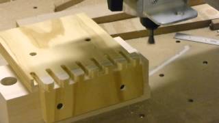 CNC Dovetails GCode Generator First Test Cuts [upl. by Kanter]