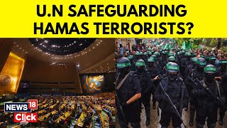 Israel Palestine News  United Nations Accused Of Safeguarding Hamas Terrorists  Gaza  N18G [upl. by Brade]