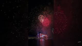 fireworks singapore national day 2024 rehearsal [upl. by Schmitz73]