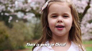 quotPeace in Christquotby 5 year old Claire Ryann Crosby and her fatherDavewith lyrics quot10000 reasonsquot [upl. by Packton169]