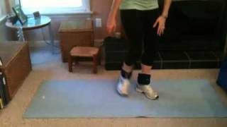 Heathers knee friendly lower body exercise part 3 [upl. by Naenej838]