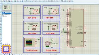 STM32 Servo Mastery in Proteus Simulation [upl. by Koorb515]