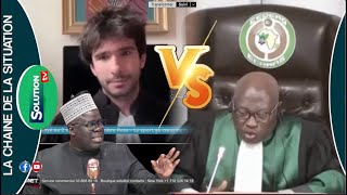 JUAN BRANCO VS PRESIDENT DE LA COUR DE LA CEDEAOVOUS ETES IMPOLILA REACTION DE SA NDIOGOU [upl. by Lorac]