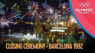 Barcelona 1992  Closing Ceremony  Barcelona 1992 Replays [upl. by Nahoj]