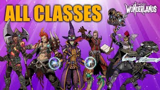 All Classes in Tiny Tinas Wonderlands  Explained amp Multiclassing [upl. by Aiehtela]