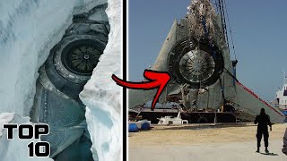 Top 10 Weirdest Things Found Buried In Ice [upl. by Eikin]