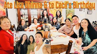 TE liza Dhinna and ate Cecils Birthday gettogether [upl. by Thayne10]