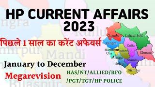 HP CURRENT AFFAIRS 2023 HIMACHAL CURRENT AFFAIRS [upl. by Airun939]