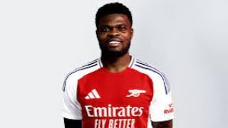 ARSENAL MIDFIELD COLLAPSED THE MOMENT THOMAS PARTEY WAS SUBSTITUTED AGAINST PSG IN THE UCL [upl. by Goeger]