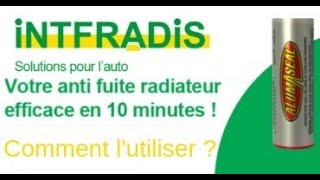 Anti fuite radiateur efficace en 10 minutes Alumaseal [upl. by Budworth]