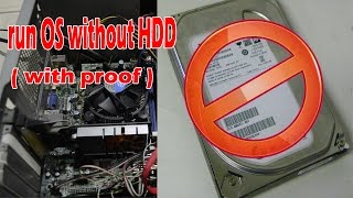 Run Any operating system without hard drive in hindiurdu [upl. by Range564]