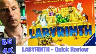 Labyrinth Boardgame Review  Still Worth It [upl. by Oiramad]