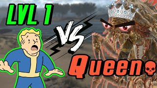 Can You Beat a Queen Mirelurk at Level 1 Fallout 4 [upl. by Marsh]