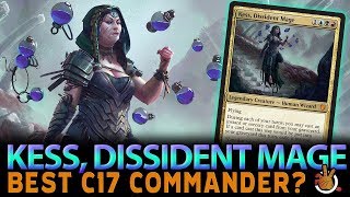 Is Kess Dissident Mage the Best Commander from C17  The Command Zone 176  Magic the Gathering [upl. by Tilagram298]