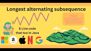 Longest alternating subsequence  Optimization explained  GFG POTD [upl. by Artiek491]