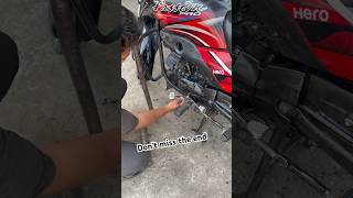 ￼ Gear lever repair 😲💯 dental repair stbikemodified youtubeshort viralshorts ￼ [upl. by Sregor]