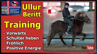 Pferdetraining Ullur Beritt Tipps aus Unterricht Islandpferd Isländer Tölt Tanja Schienagel [upl. by Kilar616]