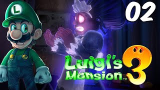 Luigis Mansion 3 Playthrough Gameplay Part 2 Maid Boss [upl. by Cela]