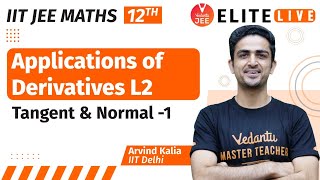 Applications of Derivatives Class 12  Lecture 2 JEE Main  JEE Advanced Arvind Kalia Sir Vedantu [upl. by Cissie]