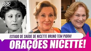 NICETTE BRUNO INTERNADA NA UTI COM COVID 19 TEM ESTADO REAL DE SAÚDE REVELADO [upl. by Calendre]