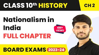 Nationalism in India Full Chapter Class 10 History  CBSE History Class 10 Chapter 2 202223 [upl. by Bigler]