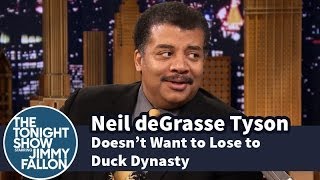 Neil deGrasse Tyson Doesnt Want to Lose to Duck Dynasty [upl. by Berta995]